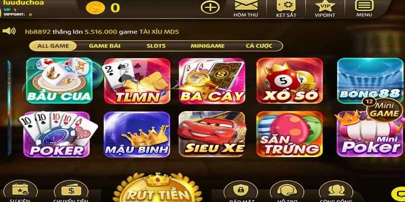 Kho game đặc sắc nhất tại sumclub 20 